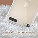 ULAK Compatible with iPod Touch 7/6/5 Case, Clear Transparent Slim Hybrid TPU Bumper/Scratch Resistant Hard PC Back, Corner Shock Absorption Case for iTouch 5th 6th 7th Generation, Clear