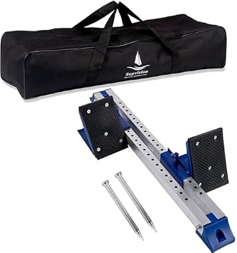 Starting Block Track Field with Carry Bag Multi-Function Starting Blocks for Sprinting 6 Angle Adjustable Aluminum Running Blocks Suitable for Athletics Plastic Runway Cinder