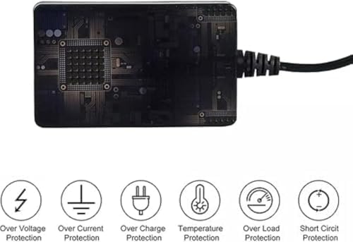 Replacement Charger for SNJORT S7MAX Max+ Cordless Leaf Blower 21V UN38.3 LITHIUN Batteries DC21V Power Supply Adapter Cord Cable image 4