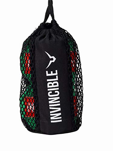Image of Invincible Mexican Style Semi-Stretch Hand Wraps Green 4.5 Meter