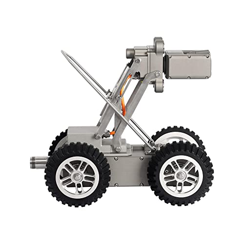 Robot Cámara de Alcantarillado, Transmisor y Receptor 512Hz, Cuerpo Metálico Antioxidante y Resistente a la Corrosión, Sistema de Inspección de Tuberías IP68 (120M) miniatura 2