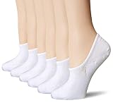 BERING Womens No Show Socks Ankle Thin Non Slip Footies Sneaker Low Cut for Flats Loafers Slip On, S