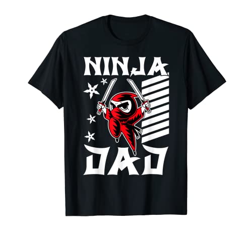 Samurai - Padre Ninja Dad Camiseta