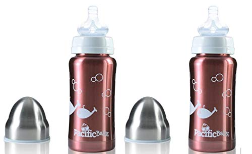 baby milk bottle steel