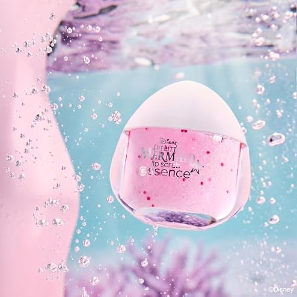 Essence Cosmetics Скраб для губ Disney The Little Mermaid, мерцающий (10 г)