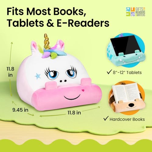 Children's iPad Stand & Book Holder - Cuddly Reader Gift - Image 6