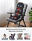 COMFIER Massageauflage mit Wärme, Vibrierendes Massagekissen mit 8 Massageknoten & 5 Modi, Rückenmassagegerät zur Entspannung zuhause und im Büro，Geschenke für Mama, Papa