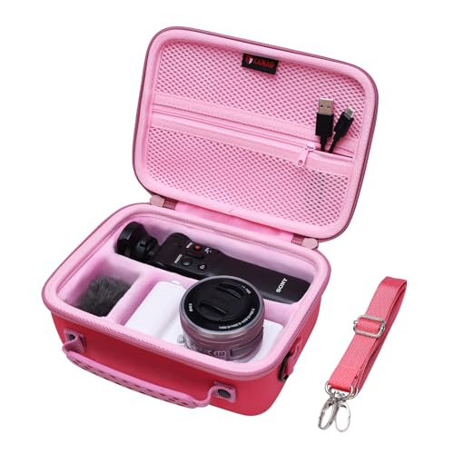 Funda rígida XANAD para Sony Alpha ZV-E10 y ZV-1 color rosa
