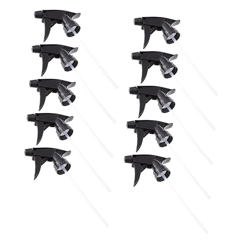 BESTYASH 10Piezas Boquillas Pulverizadoras Ajustables Para Rociadores De Gatillo Para Jardinería y Limpieza Boquillas De Reemplazo