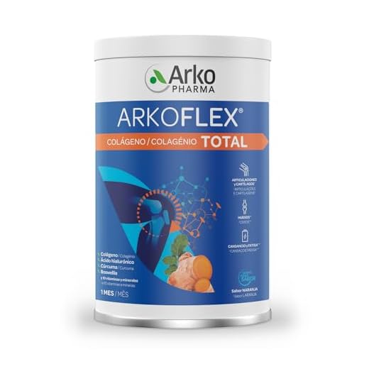 Arkopharma Arkoflex Colágeno Total, Colágeno Hidrolizado, Bote 390 gr, Abordaje 360º del Sistema Locomotor, Buen Funcionamiento de Articulaciones, Huesos, Cartílagos, Músculos y Tendones