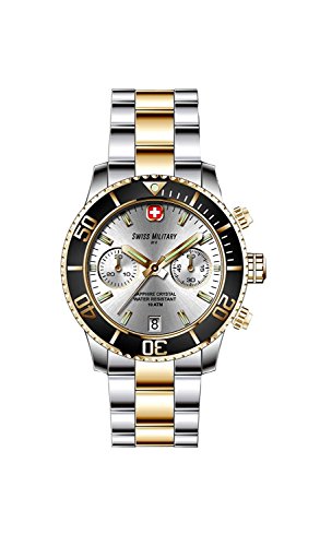 Montre Swiss Military Alpha 09502 357j A cadran noir pour homme