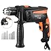 Produktbild Bohrmaschine, Tacklife Schlagbohrmaschine 710W mit 13 Stück Zubehör, 2800 RPM, Hammer und Bohren 2 Funktionen in 1, 13mm Spannschlüssel, 360 Grad verstellbarem Zusatzhandgriff - PID01A