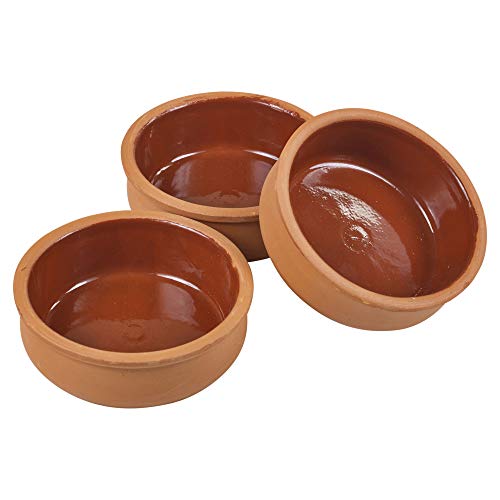 3 PCS Traditional Spanish Ceramic Earthenware Tapas Serving Bowl ...