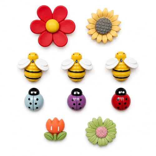 10 Imánes Decorativos para Refrigerador miniatura 2