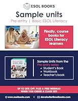 ESOL Books Sample units Pre-entry / Basic ESOL Literacy 1738449785 Book Cover