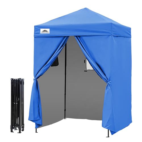 EAGLE PEAK Flex 5x5 Pop Up Changing Room, Toldo para Cambiar Compacto, Azul miniatura 1