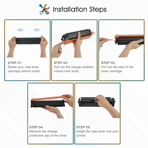 219X 219A MFP 3302FDWG Toner: Mit Chip Kompatible Ersatz für HP Color LaserJet Pro MFP 3302FDWG Toner 3302SDWG 3302FDNG 3302FDW 3302SDW 3302FDN 3202DN 3202DW 219 Schwarz Cyan Magenta Gelb 4-Pack