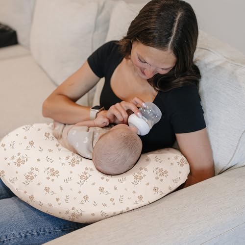 image for Konssy 2 Pack Nursing Pillow Covers, Soft and Comfortable Nursing Cove