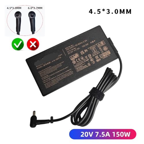 Chargeur ordinateur portable 20V 7,5A 150W robuste et performant rouge - 2