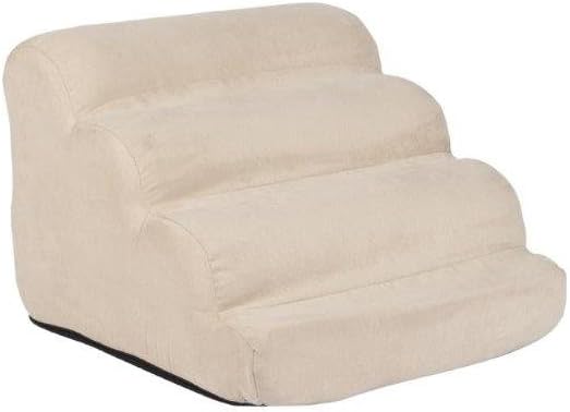 Snoozer Scalloped Pet Stairs, Medium, Anthracite