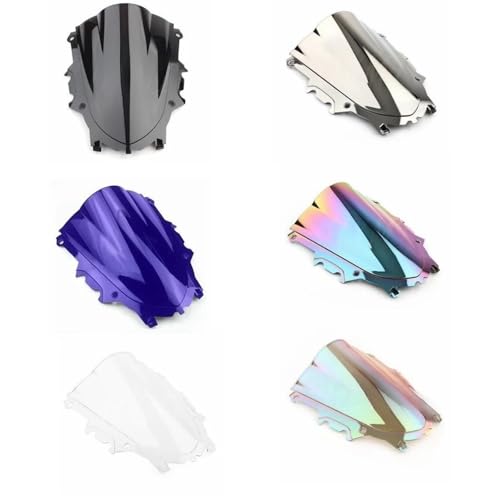 Pare-brise moto noir YZF-R3 déviation du vent optimale carénage robuste