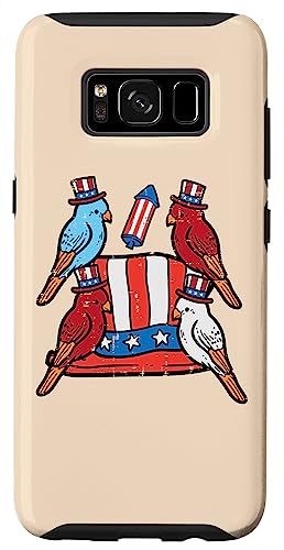 Galaxy S8 4Th Of July Uncle Sam Hat Birds Usa Patriotic Men Women Kids Case #TOP13