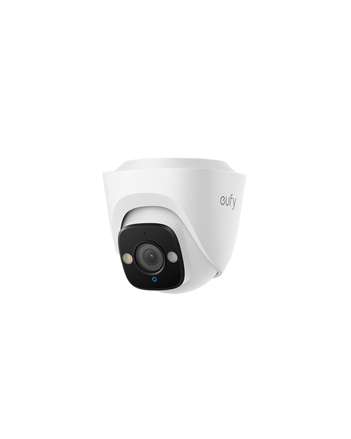 eufy PoE Turret-Überwachungskamera E41, verkabelte Außenkamera, 4K UHD, 122° Weitwinkel, F1.6 Farbnachtsicht, 24/7-Aufzeichnung, KI-Erkennung für Mensch/Fahrzeug/Tiere, rot-blaues Warnlicht, Plug&Play