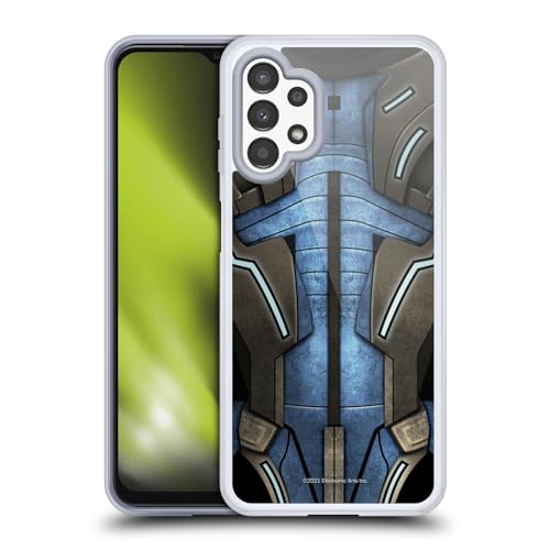 Carcasa blanda Samsung Galaxy A13 antigolpes Mass Effect Garrus