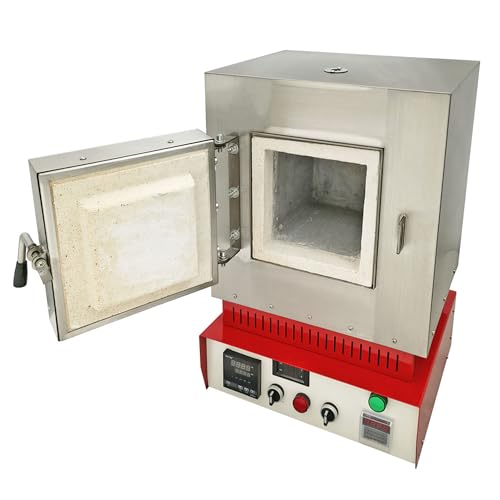 Yokoma High Temperature Resistance Muffle Furnace Hi-Temp Burnout Oven 1100â„ƒ Intelligent Laboratory/Jewelry Processing Furnace with Maximum 1100 â„ƒ / 2012â„‰, 110V