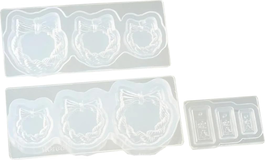 Kameshima Shoten C-890 Soft Mold, New Year Series Shimenawa, Double-Sided & Spring Plate Type, for Clay Hobby Tools