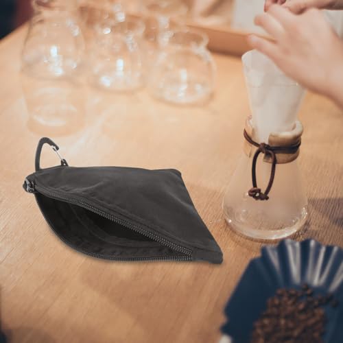 Filtro de café negro: bolsa de poliéster compacta para acampadas 5