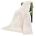 FabricMCC Faux Fur Throw Blanket for Couch Light Weight Bed Shaggy Blanket 50x60 Inch