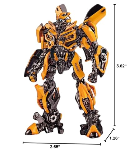 Mtlakemotor DS_08105 Transformers Bumblebee Camaro Figure Model Kit – Easy To Assemble 3D Articulated Action Figure Pre Painted Collectible Series Toys Hobby 08105 thumb #7