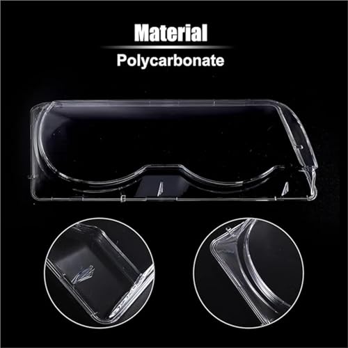 Phare opaque solution : pack couvercle lentille BMW E38 99-01 - 4