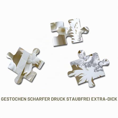 3D Weihnachtskrippe Skulptur Puzzles für Erwachsene 1000 Teile Christian Jesus Religiöse Bibel Puzzles Glaube Katholisches Kreuz Puzzle