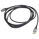 HOLIDYOYO 8K Videokabel Fein für Monitor und Computer 3 Meter Länge Hdtv2.1 Verbindungskabel für Zuverlässige Signalübertragung im Heimkino und Büro