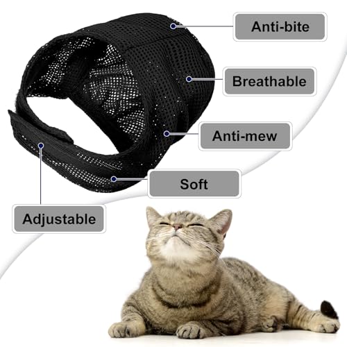 Image of 10 Pcs Cat Bathing Bag Set Pet Mesh Shower Bag Anti Bite and Scratch Pet Grooming for Washing Brush, Cat Muzzle, Nail Clipper, Nail File, Tick Tool(Gray and Black)