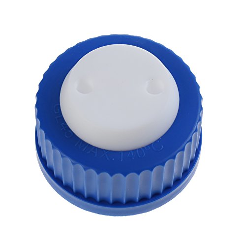 Bouchon GL45 étanche bleu et rouge pour sécuriser vos tubes