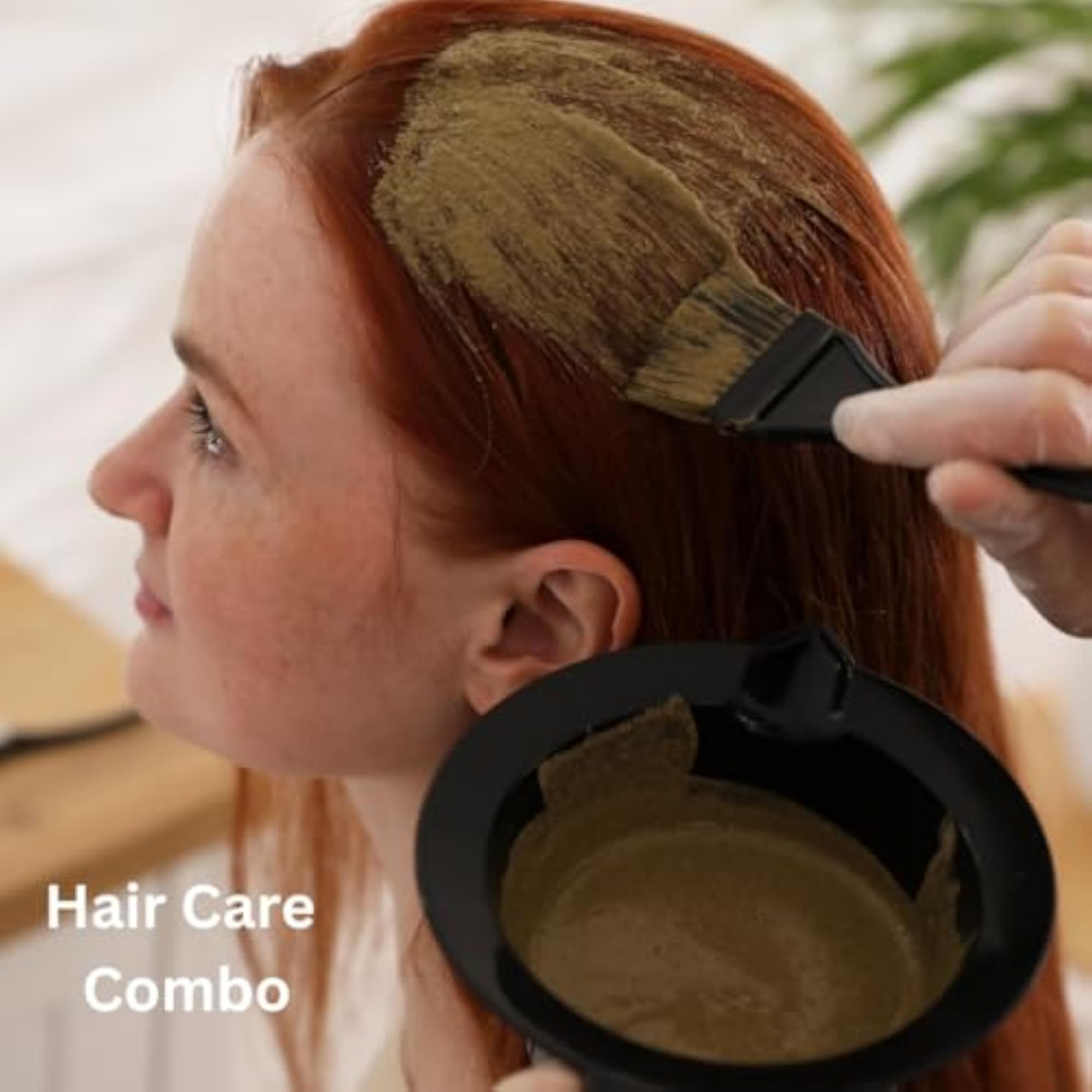 Natural Hair Care Powders Combo 200g, Neem & Bhringraj
