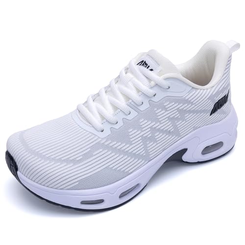 Image of AOV Women Arch Support Walking Shoes Orthotic Tennis Sneakers for Plantar Fasciitis Athletic Running Shoes