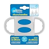 Dr. Brown's 100% Silicone Standard-Neck Baby Bottle Handles, Turquoise