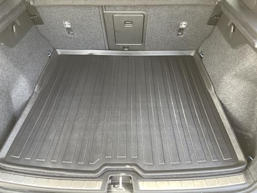 Tapis de coffre pour Volvo XC40 2019-2023, doublure sur mesure noire 3D