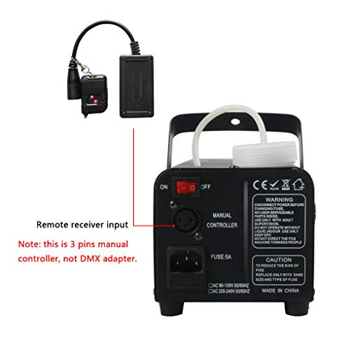 Sharelife Wireless Remote Controller Receiver Replacement Part For 400 500 900W Fog Smoke Machine Part Remote Fit For Frequency 315 #TOP2