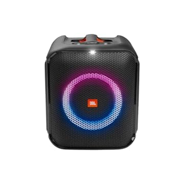 Caixa de Som Jbl Bluetooth Partybox Encore Essential, com Design à Prova de Respingos, 100w