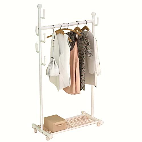 Rangement de vêtements robuste et cintre autoportant amovible de 25x17x68 pouces