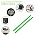 PATIKIL 6 x 150 mm Spudger Pry Tool, 10Pcs Antistatic Plastic Dual Ends Opening Pry Repair Tools Kit for Smart Mobile Phone Tablet Laptop PC Game Machine Electronics Devices, Green