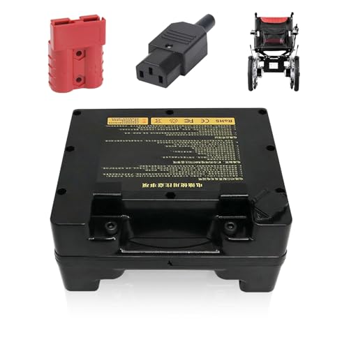 Lithium Battery for Electric Wheelchair, 24V 40Ah, 35Ah, 30Ah, 25Ah, 20Ah, Rechargeable Li-ion Battery for 100W Electric Wheelchair Motor, 500W