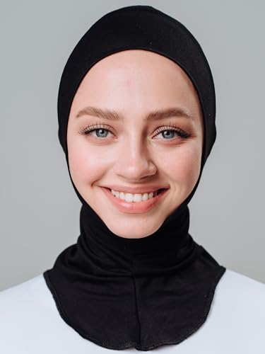 Hijab Undercap with Ties for Secure Fit – Muslim Underscarf for Women4