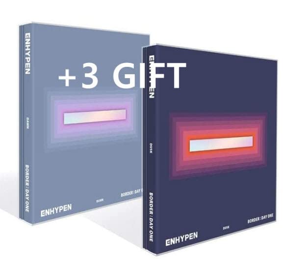 ENHYPEN 3 GIFT Border  Day One 1 Folded Poster Random 1 KPOP Idol Mask1 Extra Photocard