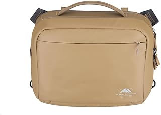 サミットクリエイティブ Summit Creative SUM-SHLDR-10L CP 【瞬時に装着・高機能収納】ショルダーバック｜ 10L YKK防水ジッパー・HPS-EVA保護構造 前掛け対応、三脚取付対応（ストラップ別売）・撥水・シャンパーニュ 選べる3サイズ （4L,7L,10L） (10L)